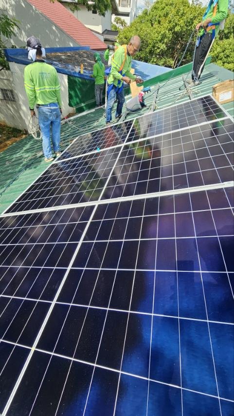 9.6kw Solar Panel Installation